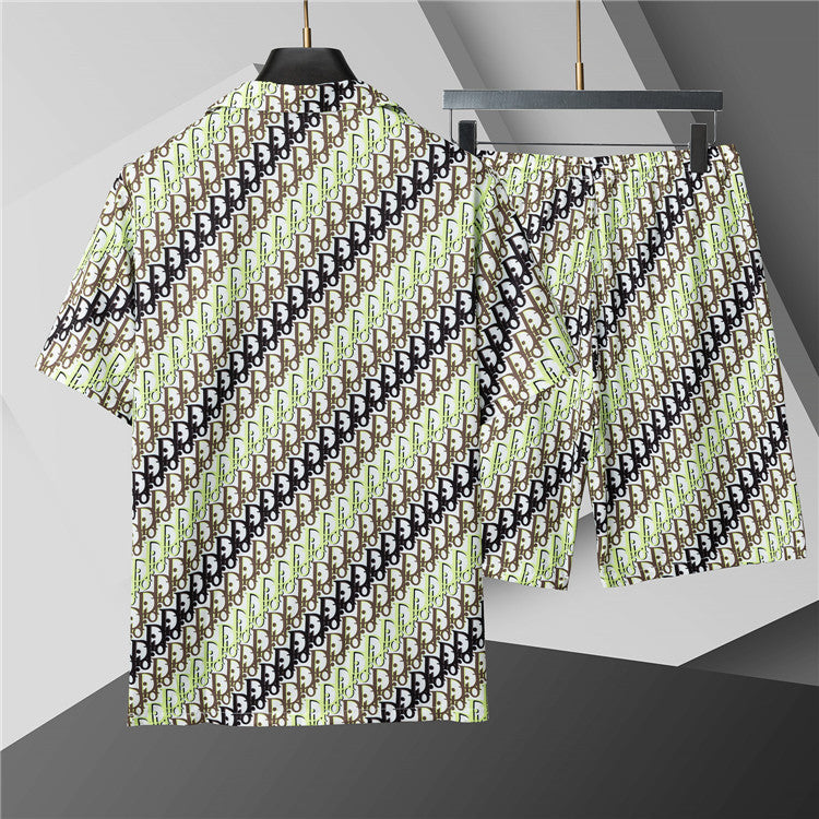 Summer Outfit Set | T-Shirt & Shorts 2-Piece Set-27