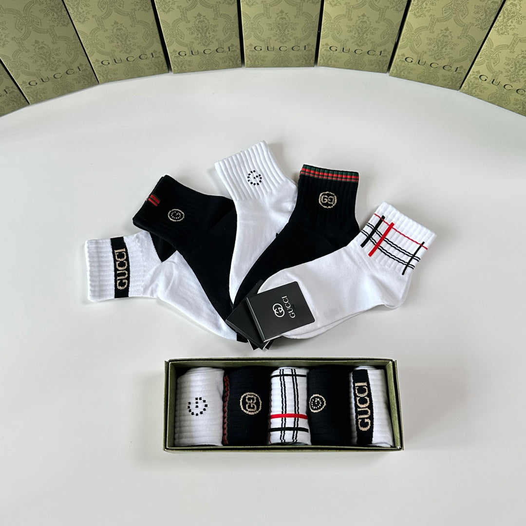 5-Pair Comfort Socks Set (1 BOX)-159