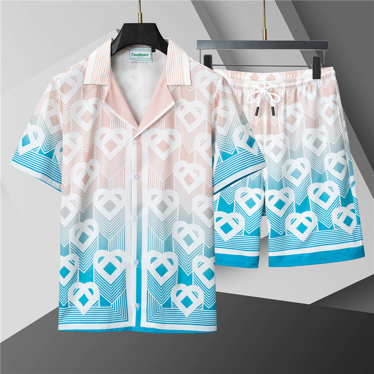 Summer Outfit Set | T-Shirt & Shorts 2-Piece Set-32
