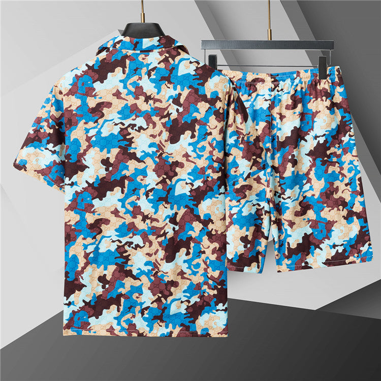 Summer Outfit Set | T-Shirt & Shorts 2-Piece Set-37