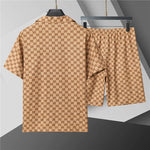 Summer Outfit Set | T-Shirt & Shorts 2-Piece Set-38