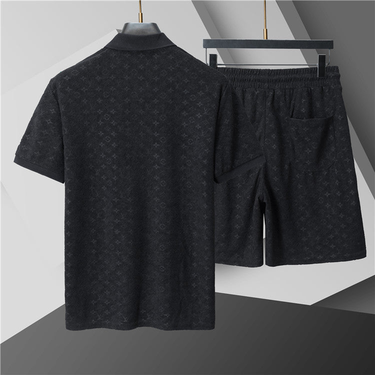 Summer Outfit Set | T-Shirt & Shorts 2-Piece Set-46