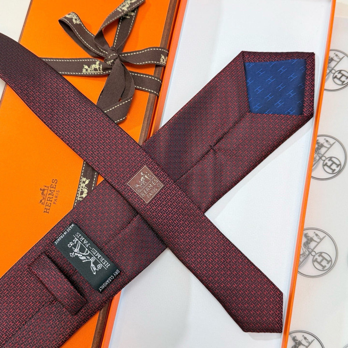 Handcrafted Jacquard Tie-1
