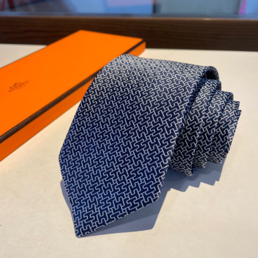 Handcrafted Jacquard Tie-9