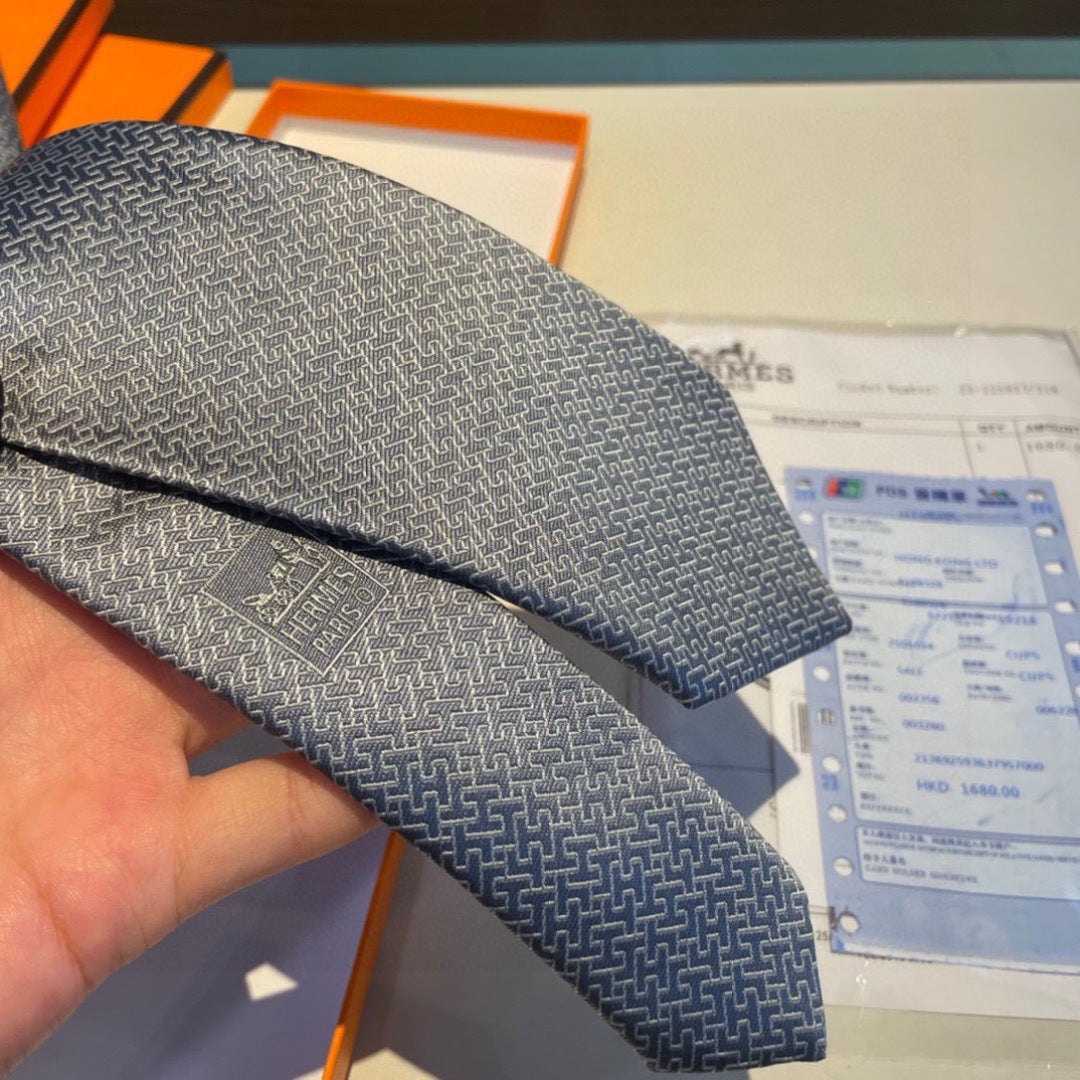 Handcrafted Jacquard Tie-11