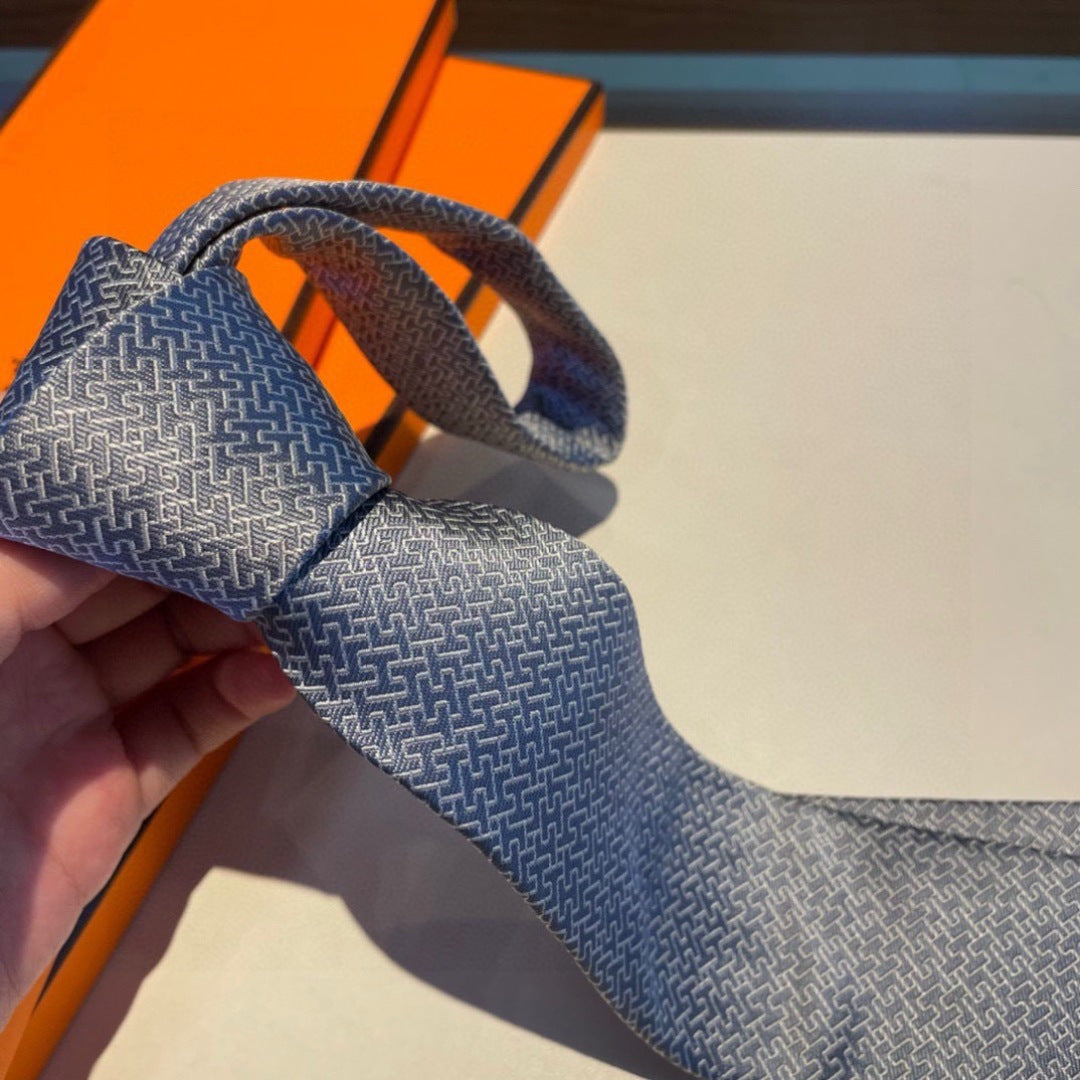 Handcrafted Jacquard Tie-11