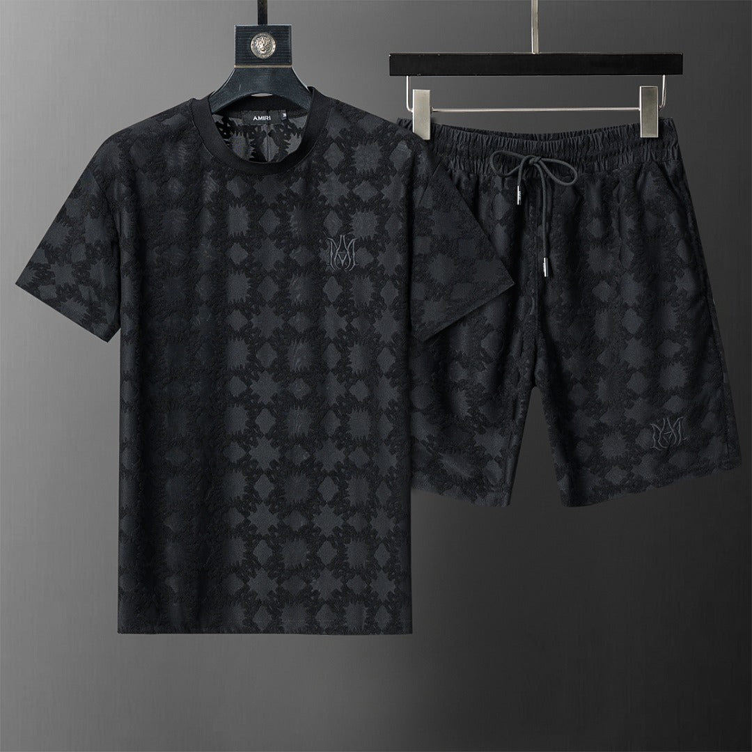 Summer Outfit Set | T-Shirt & Shorts 2-Piece Set-78