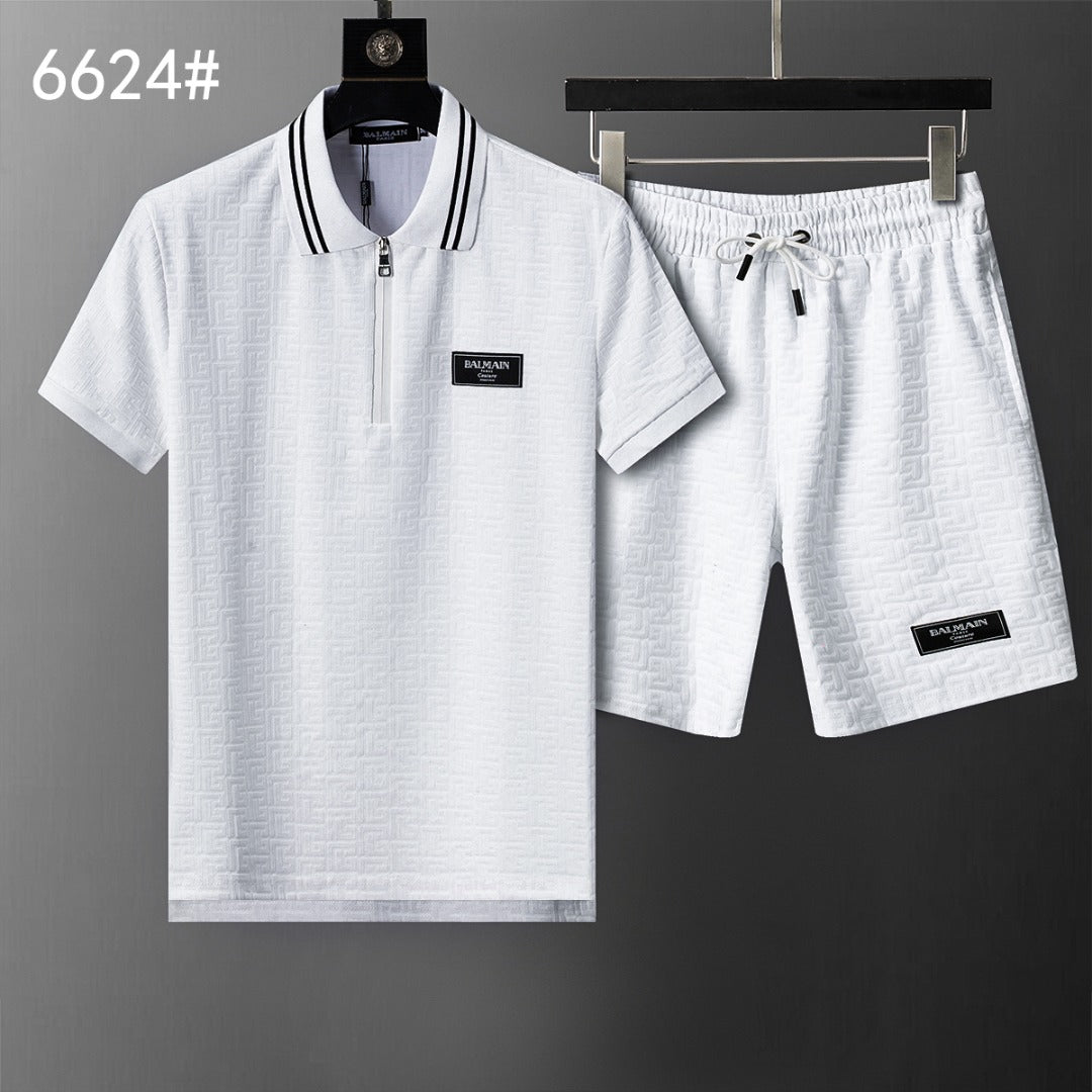 Summer Outfit Set | T-Shirt & Shorts 2-Piece Set-97