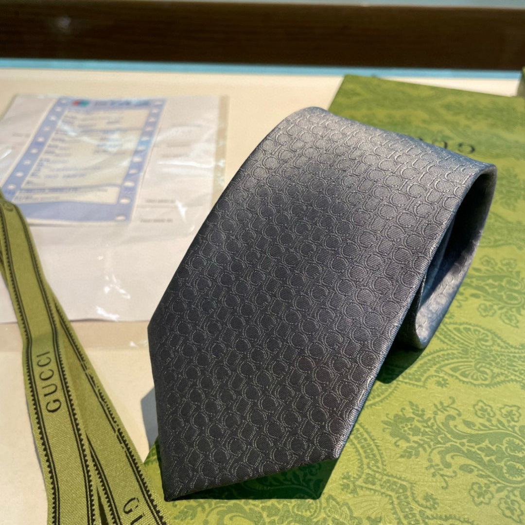 Handcrafted Jacquard Tie-23