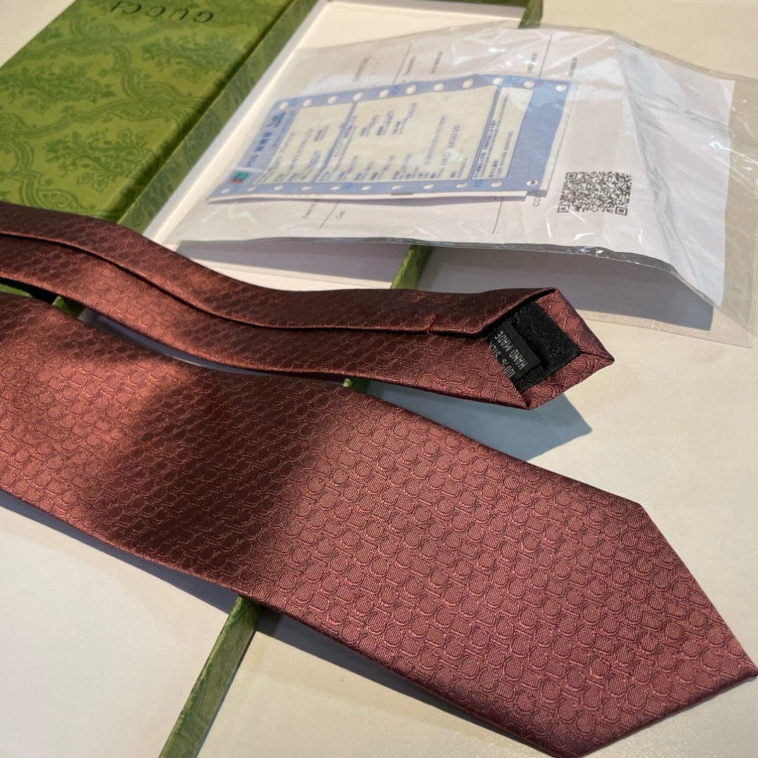 Handcrafted Jacquard Tie-25