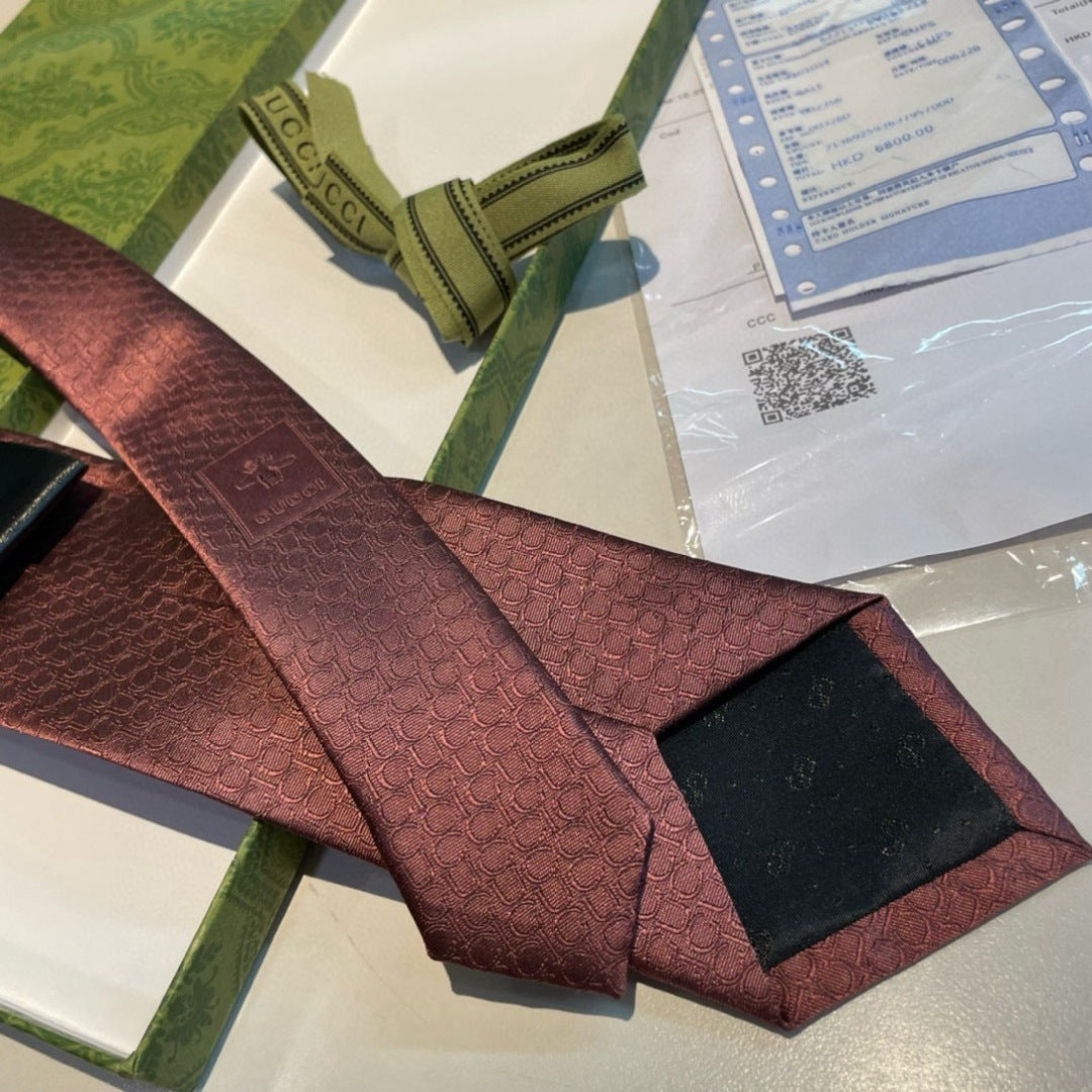 Handcrafted Jacquard Tie-25