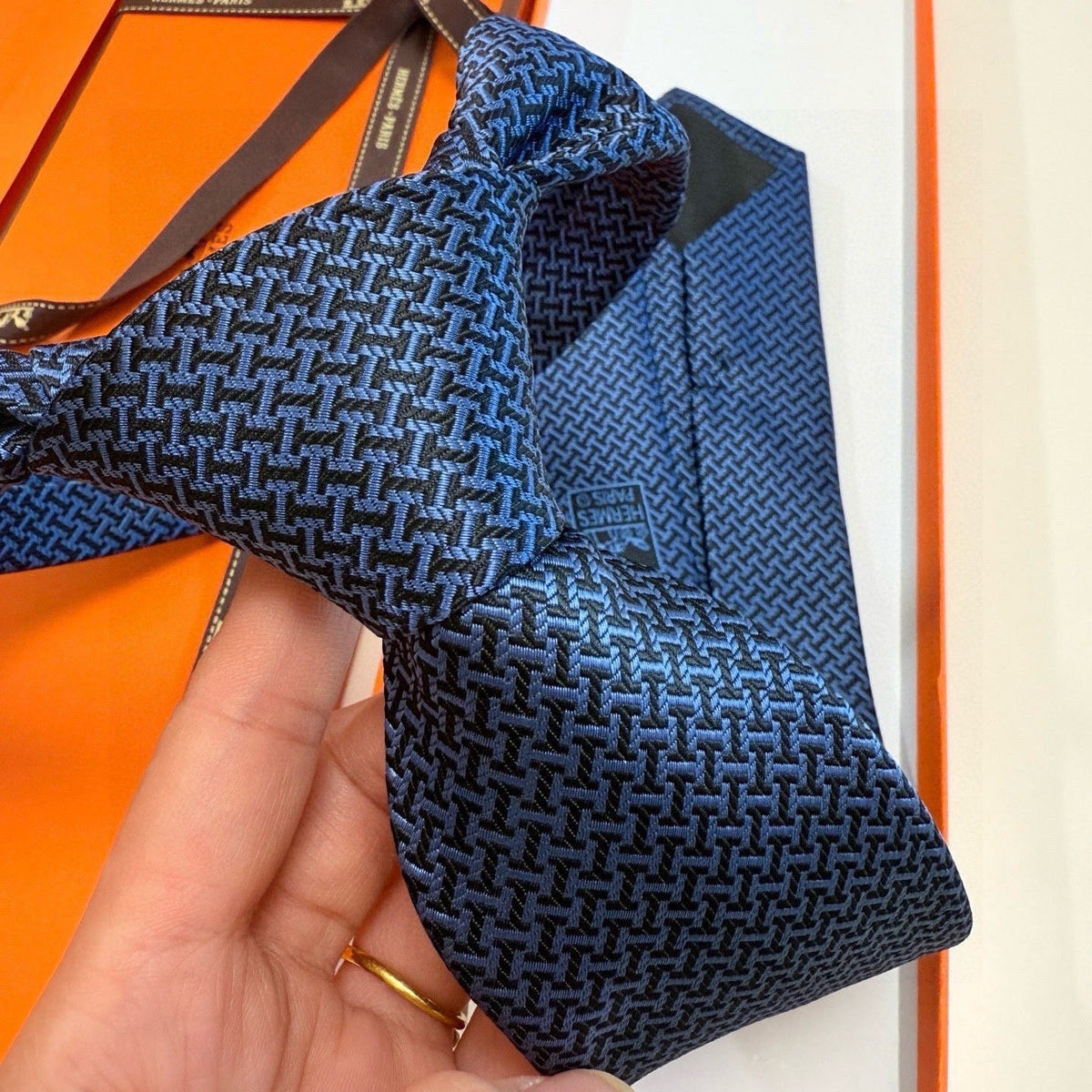 Handcrafted Jacquard Tie-28