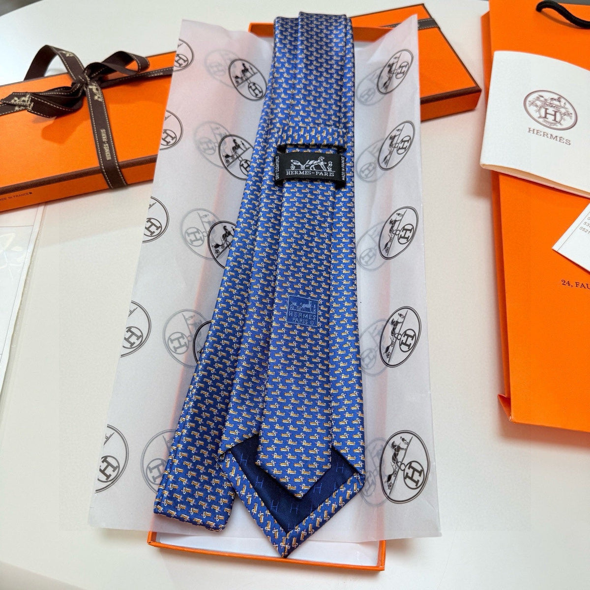Handcrafted Jacquard Tie-32