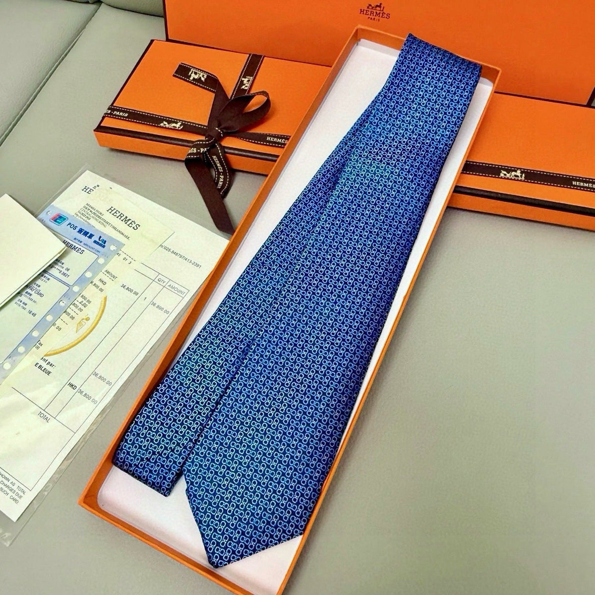 Handcrafted Jacquard Tie-34