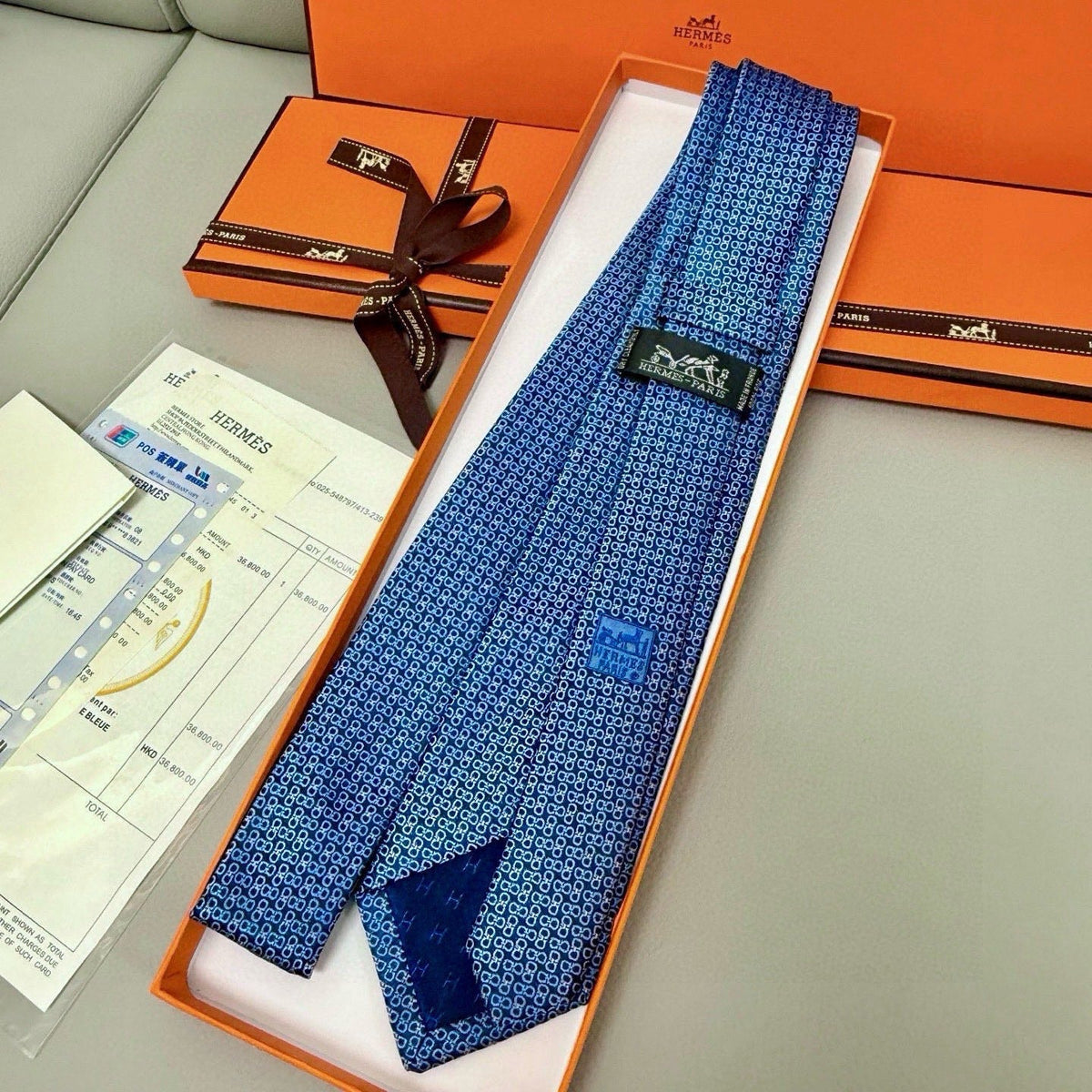Handcrafted Jacquard Tie-34