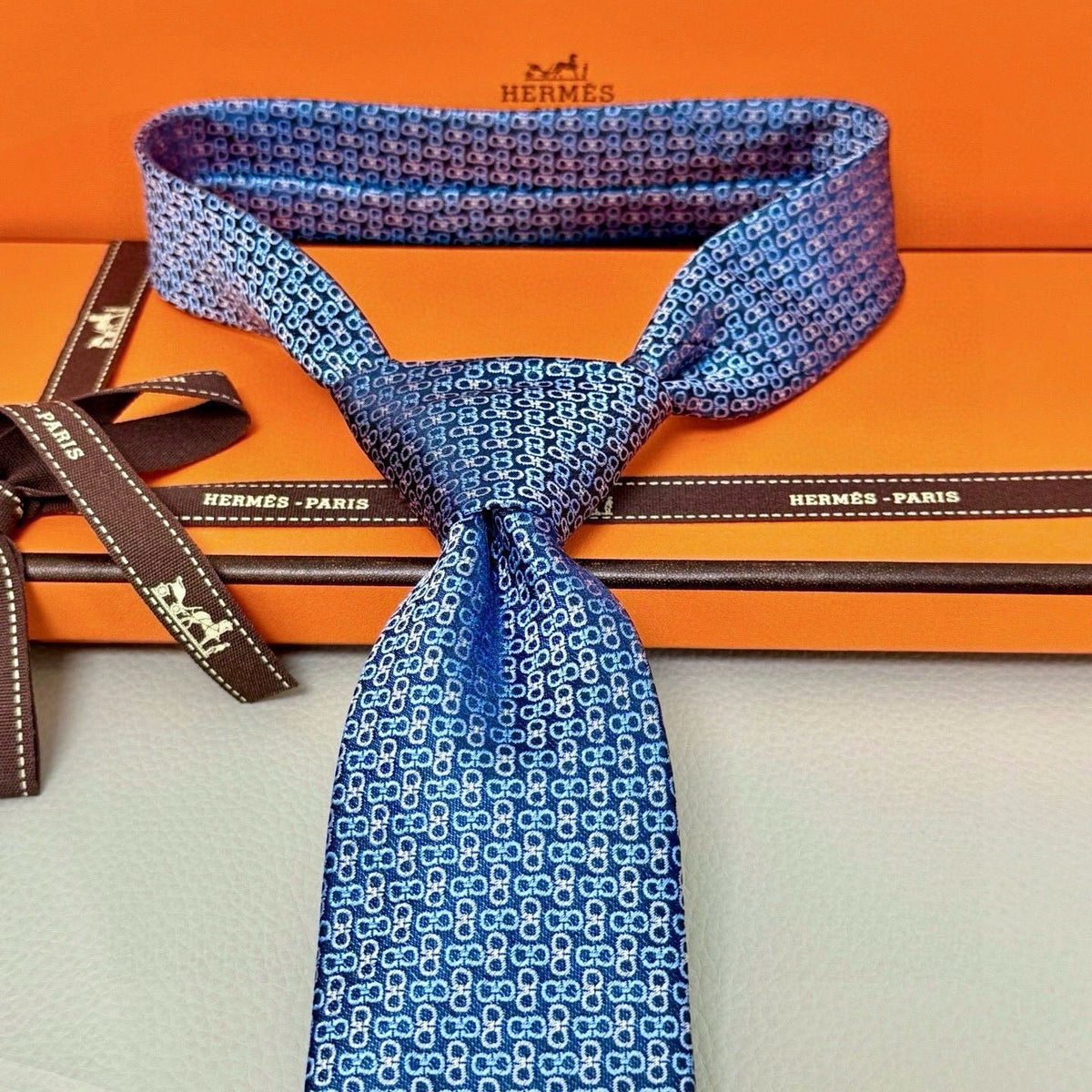 Handcrafted Jacquard Tie-34