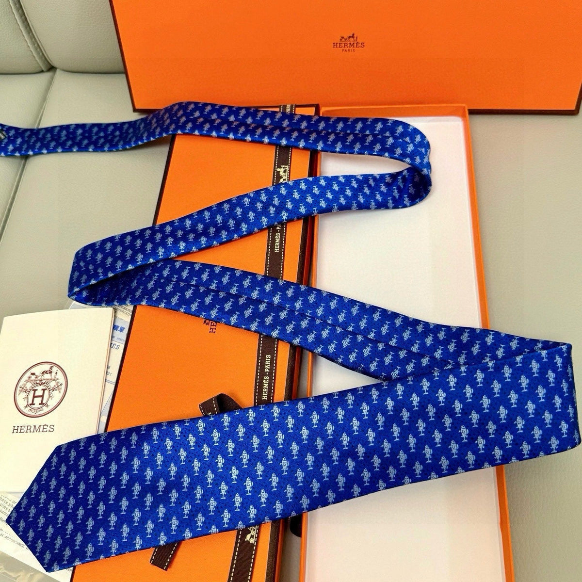 Handcrafted Jacquard Tie-36
