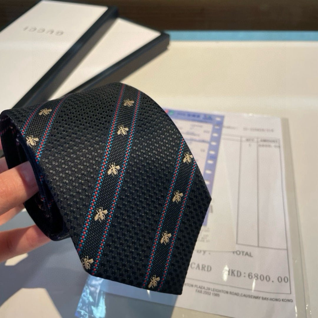 Handcrafted Jacquard Tie-39