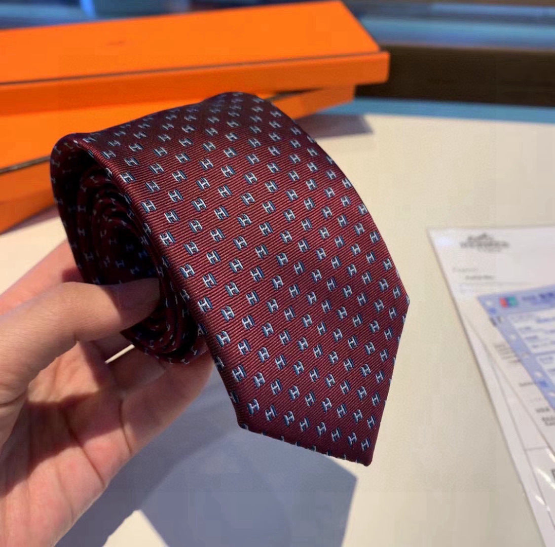 Handcrafted Jacquard Tie-40