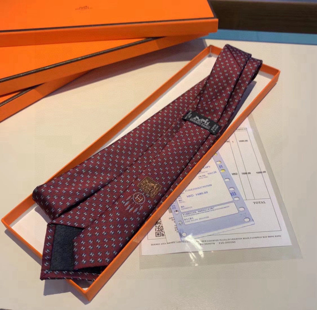 Handcrafted Jacquard Tie-40