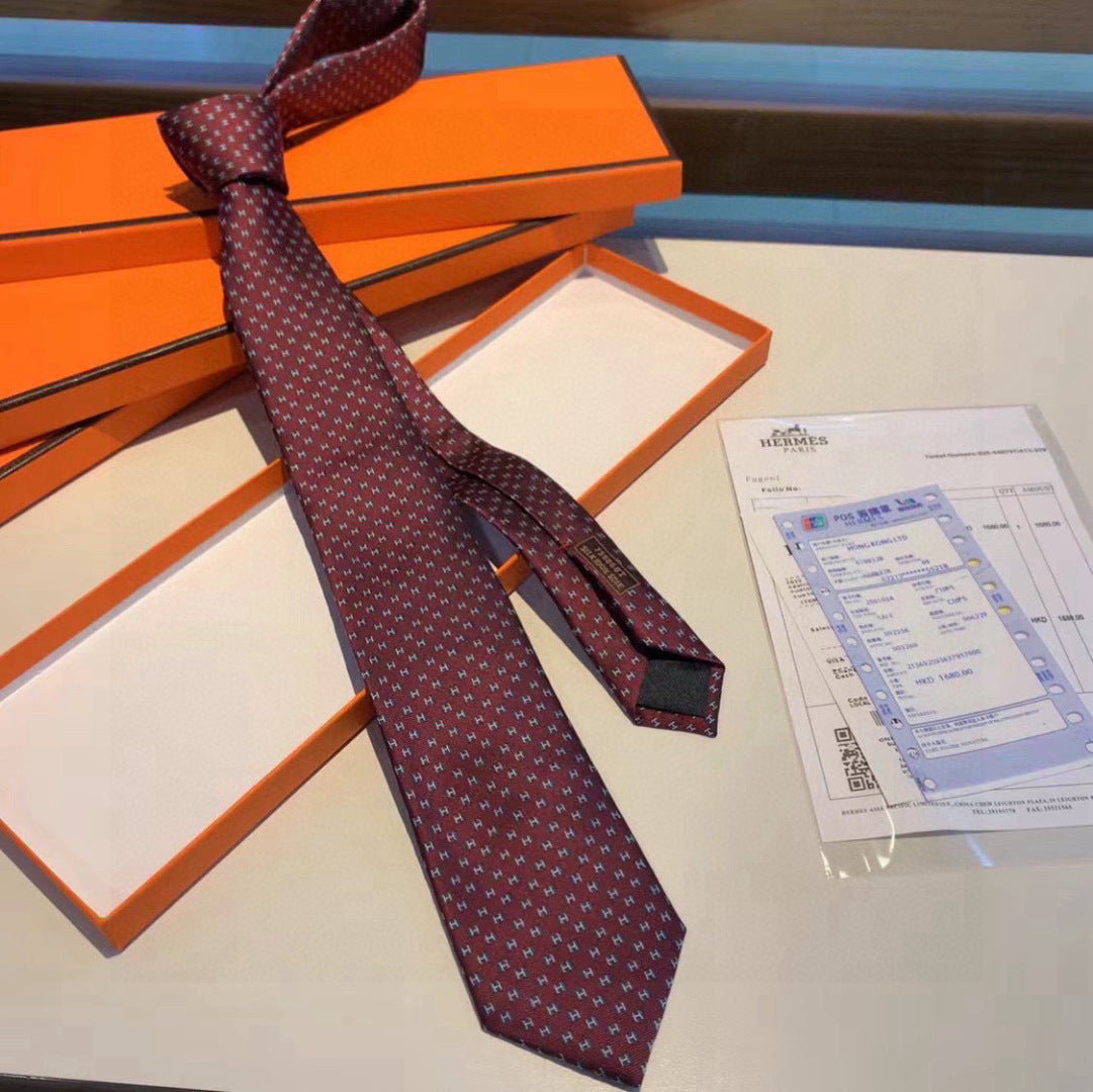Handcrafted Jacquard Tie-40