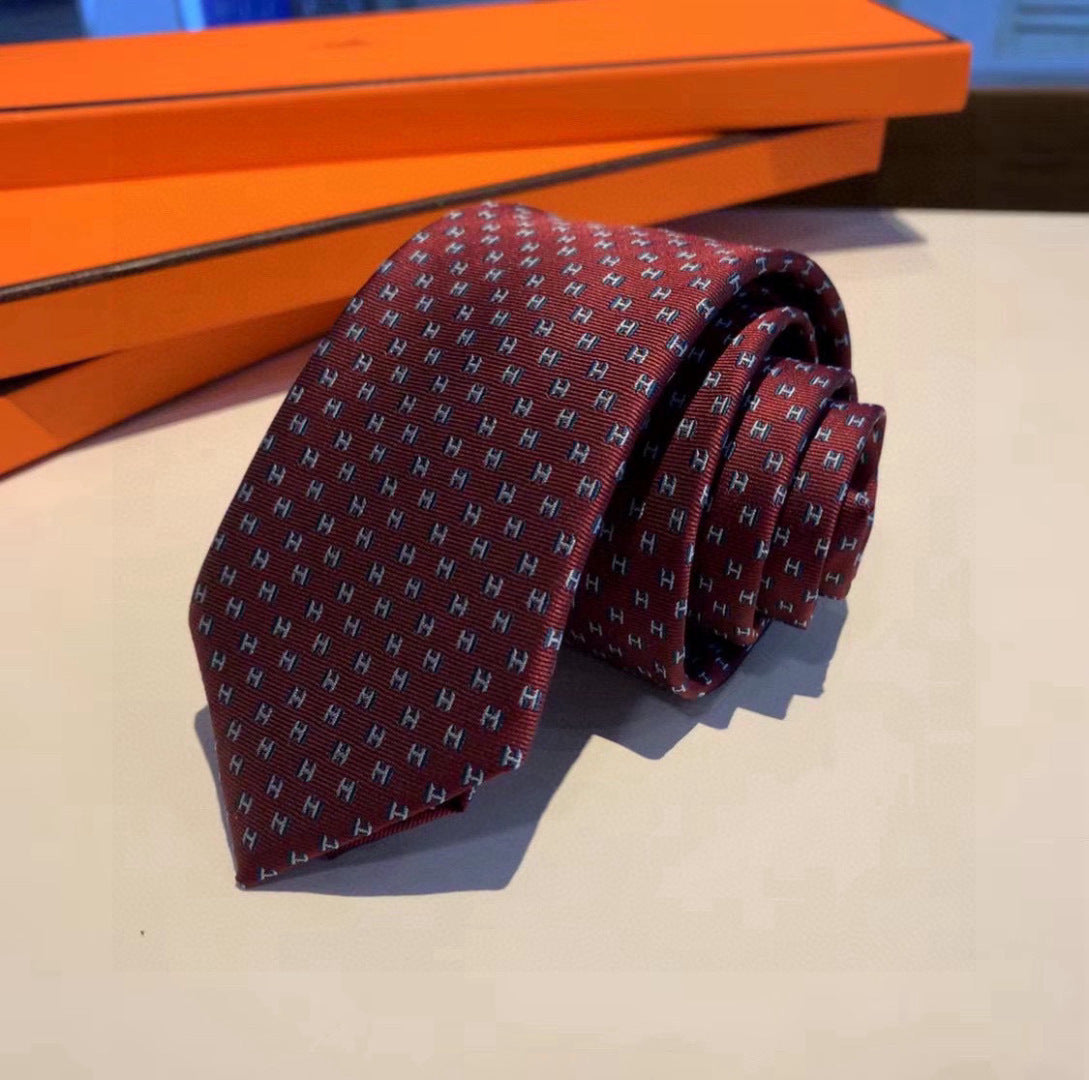 Handcrafted Jacquard Tie-40