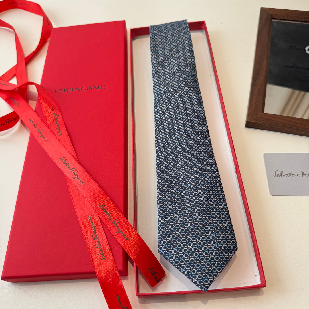 Handcrafted Jacquard Tie-41