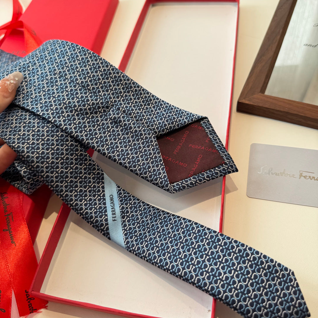 Handcrafted Jacquard Tie-41