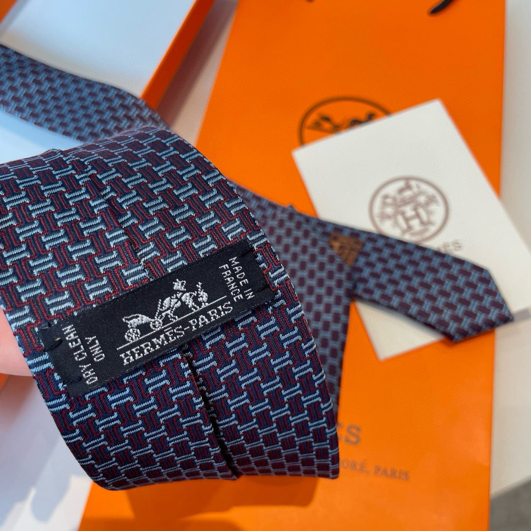 Handcrafted Jacquard Tie-48