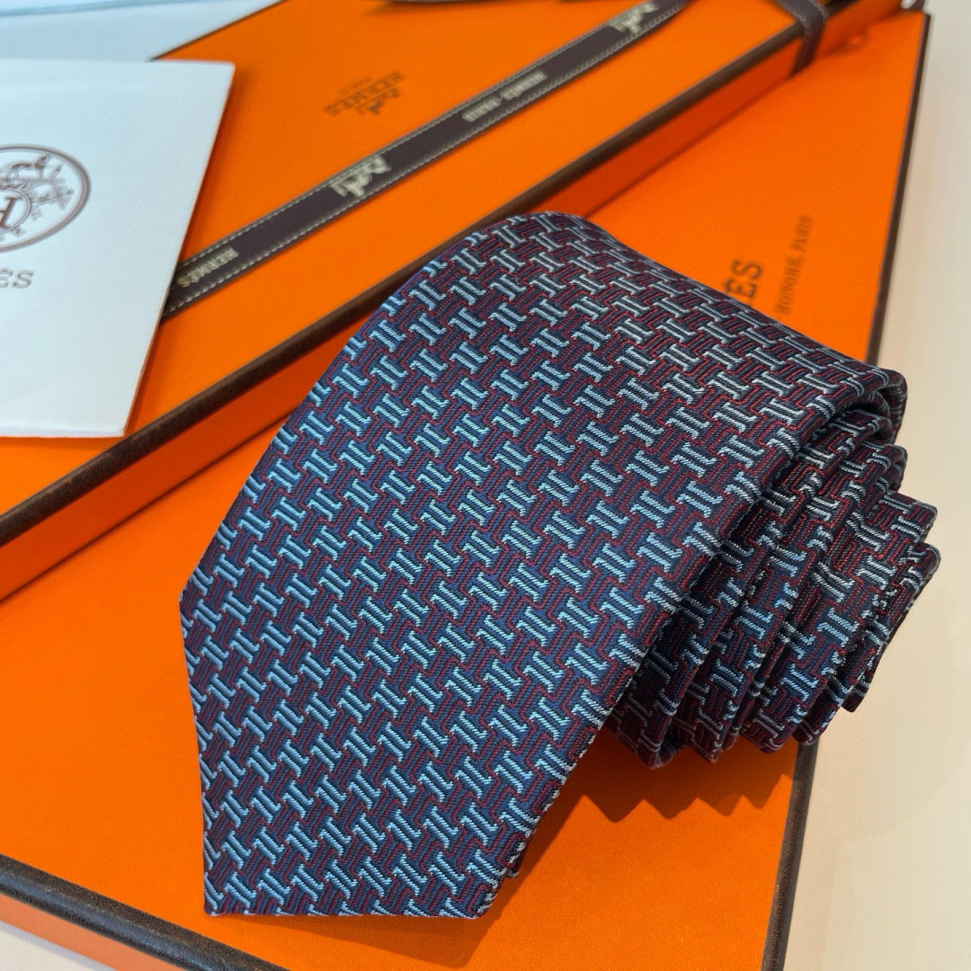 Handcrafted Jacquard Tie-48