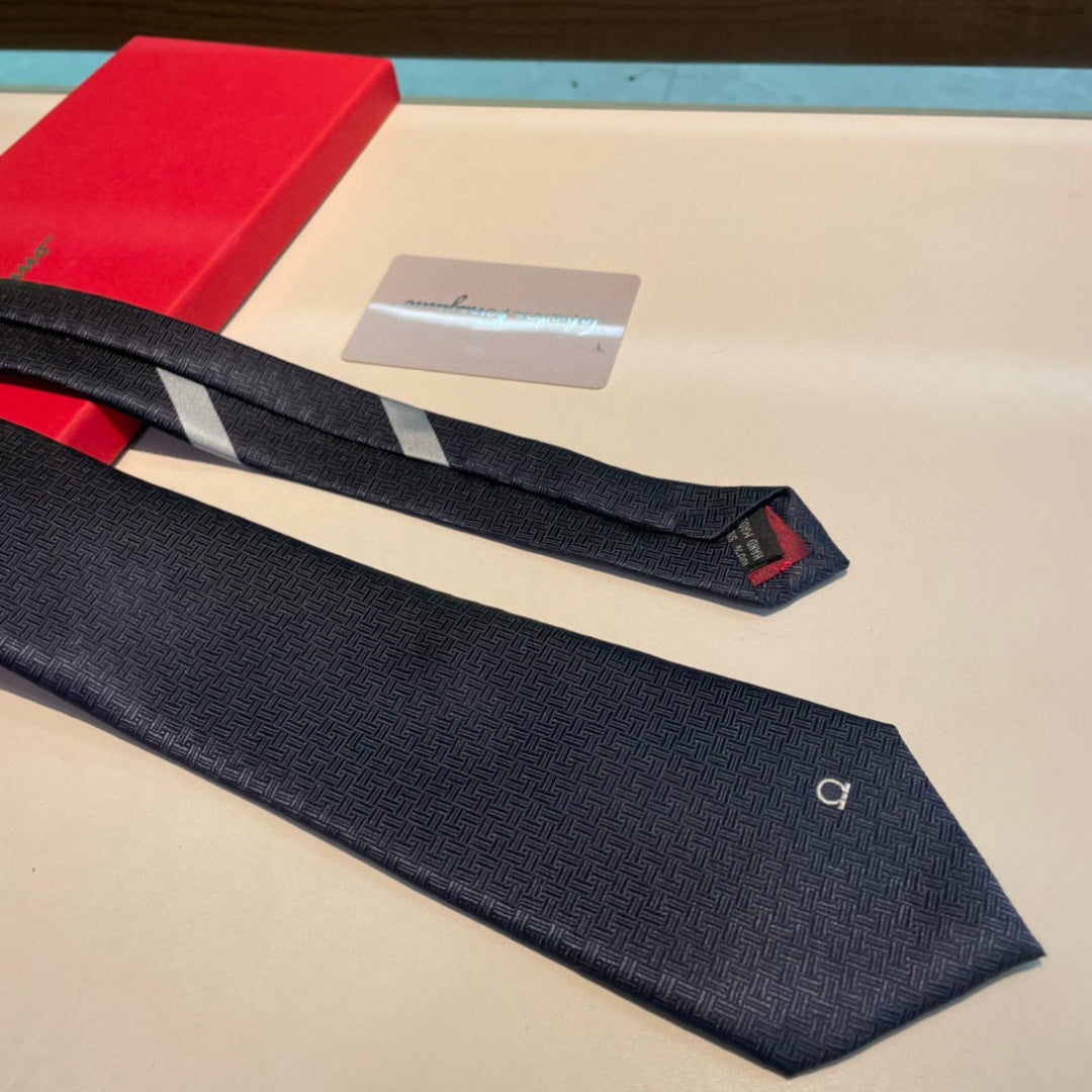 Handcrafted Jacquard Tie-49
