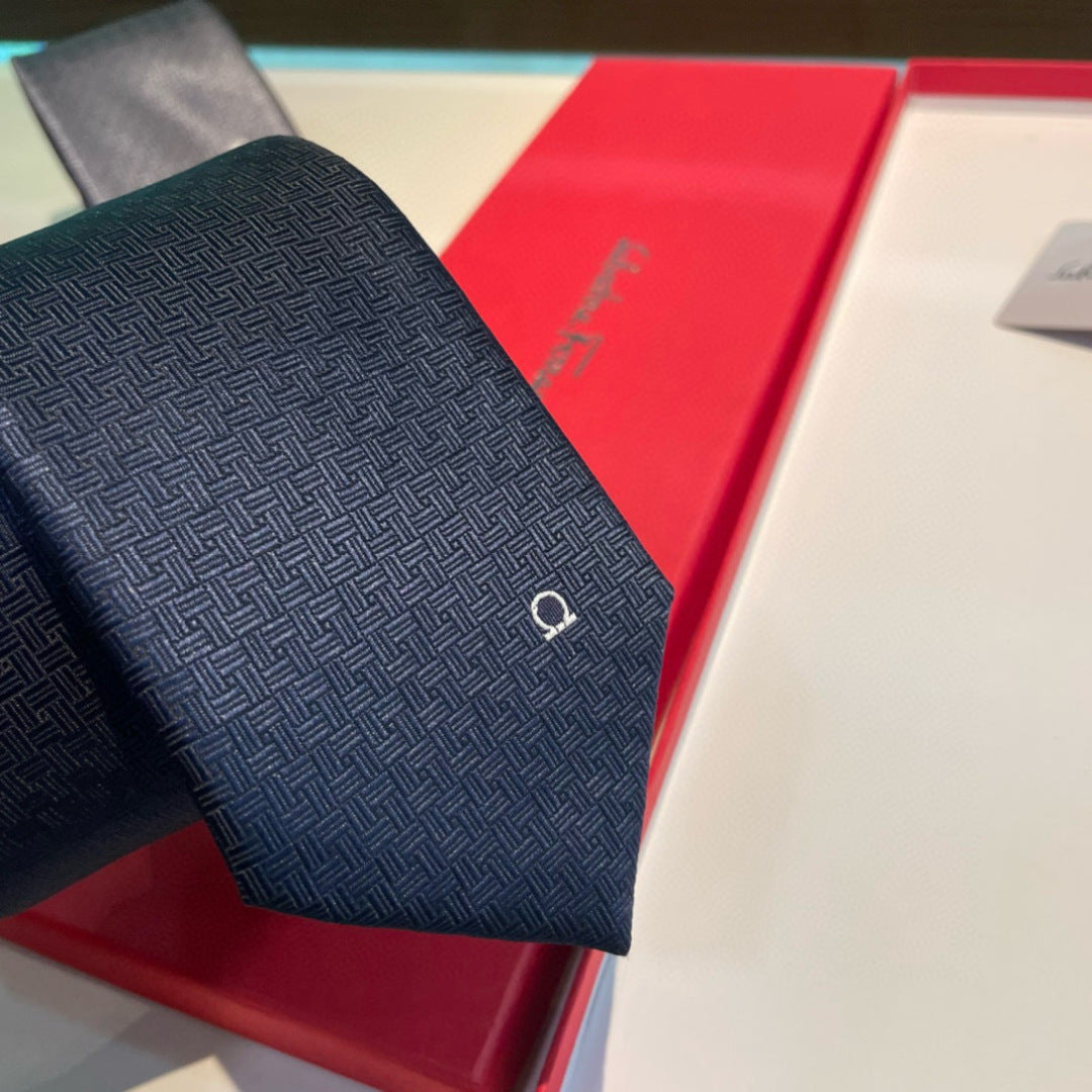 Handcrafted Jacquard Tie-49